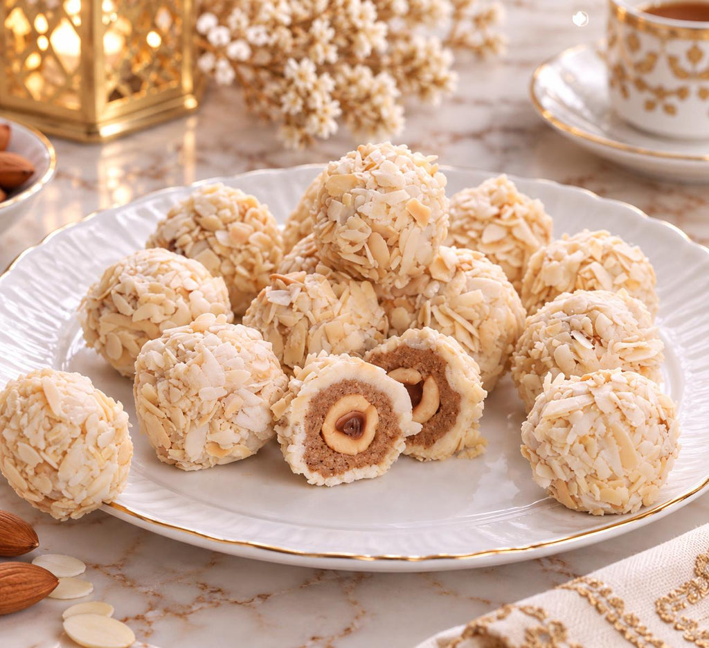 Daarna Hazelnut Energy Ball handmade Tunisian sweet
