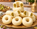 KAAK WARKA PISTACHIO | كعك ورقه
12 PIECES