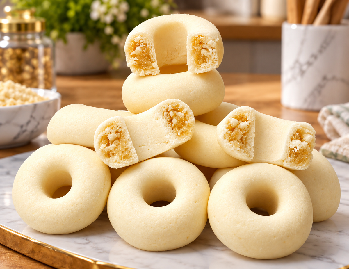 KAAK WARKA ALMOND | كعك ورقه
12 PIECES