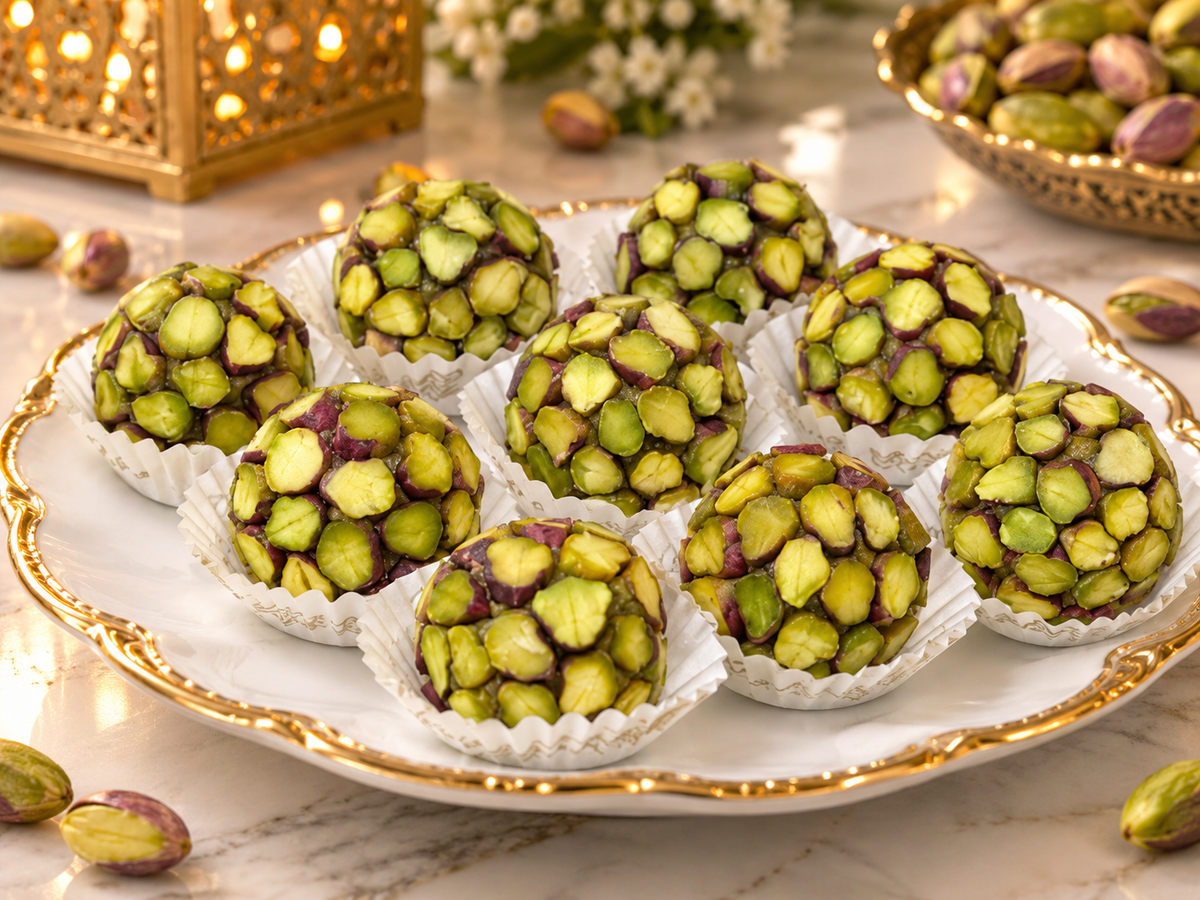 MOSAIC PISTACHIO ENERGY BALL
12 PIECES