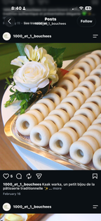 KAAK WARKA ALMOND | كعك ورقه
12 PIECES