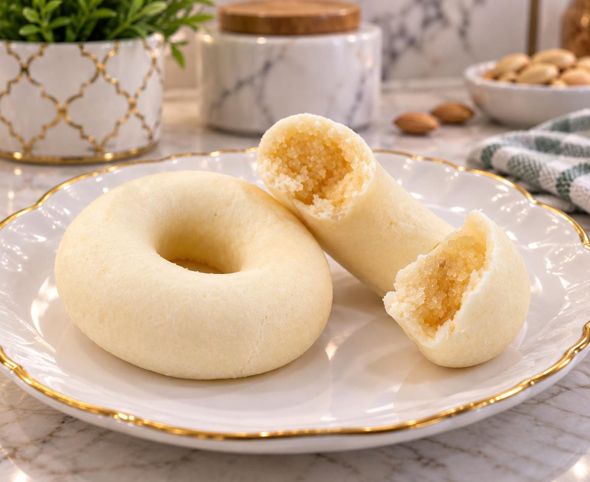 Kaak Warka Hazelnut handmade Tunisian pastry by Daarna